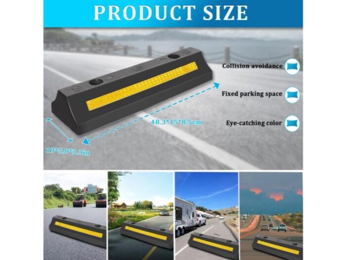 Set 2 x opritor de parcare 48x15x8cm - imagine 2