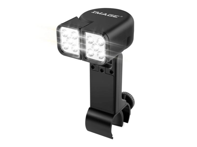 Lumina LED ajustabila pentru activitati diverse, cu clampa de fixare, 10 LED