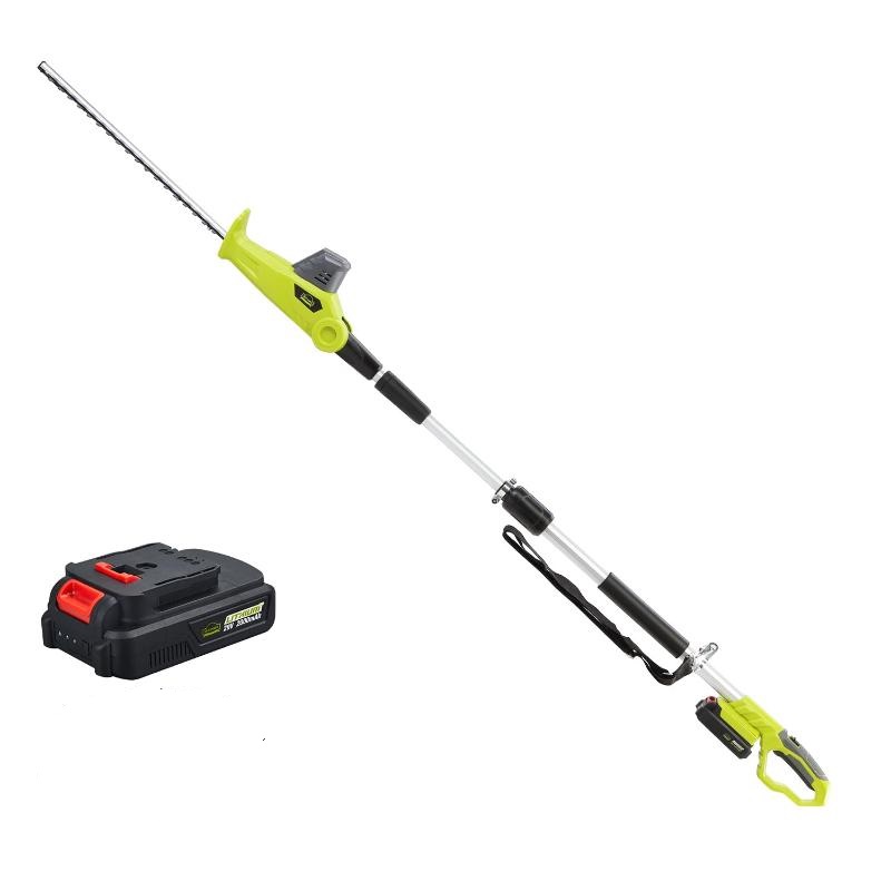 Trimmer gard viu, cu acumulatori, maner telescopic 45-240cm, lama 16 cm, 1 acumulatori, incarcator