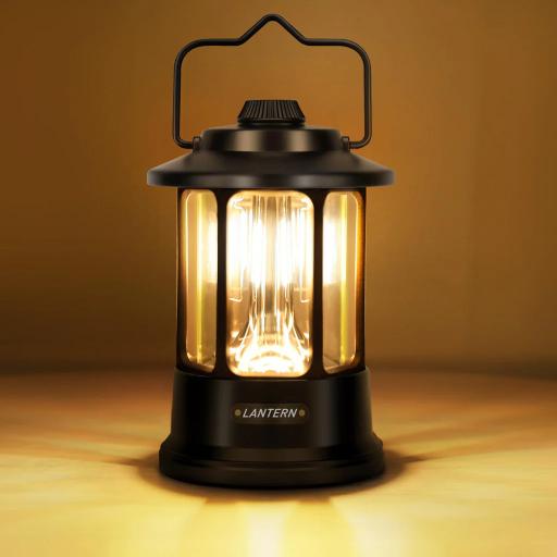 Felinar LED, reincarcabil, rezistent la intemperii, dimabil, 3 moduri de iluminare