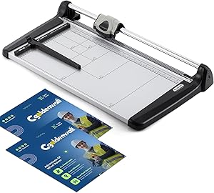 Ghilotina hartie industriala, A3, capacitate 15 foi, cu rigla si grila de masurare A3 - A6, protectie, taie si PVC