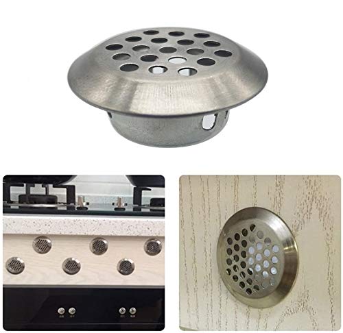 Grila de ventilatie din inox, 19 mm, rotundă, 30 buc. - imagine 6