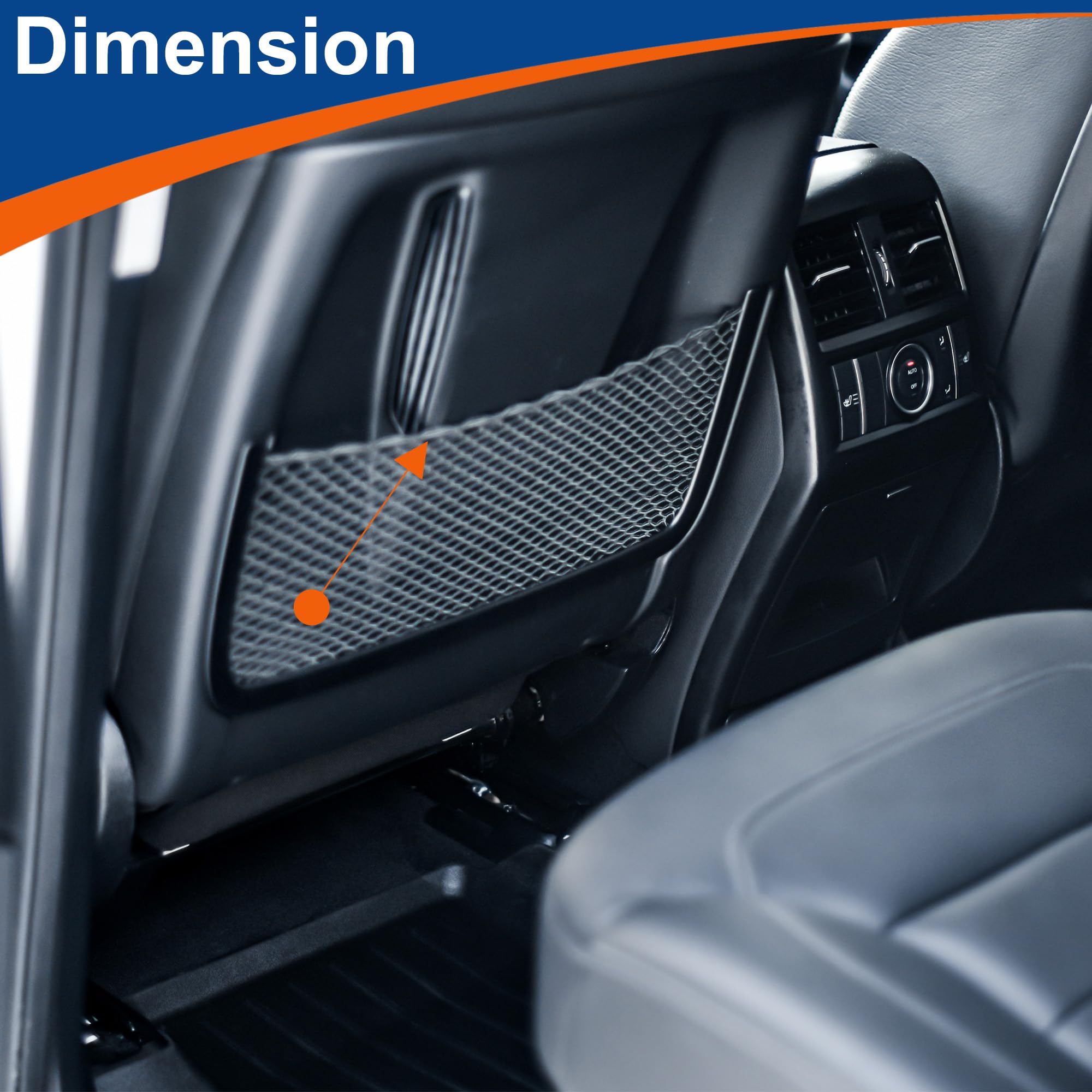 Cos de gunoi pliabil auto, design compact, plastic cu strasuri rosu/negru - imagine 4