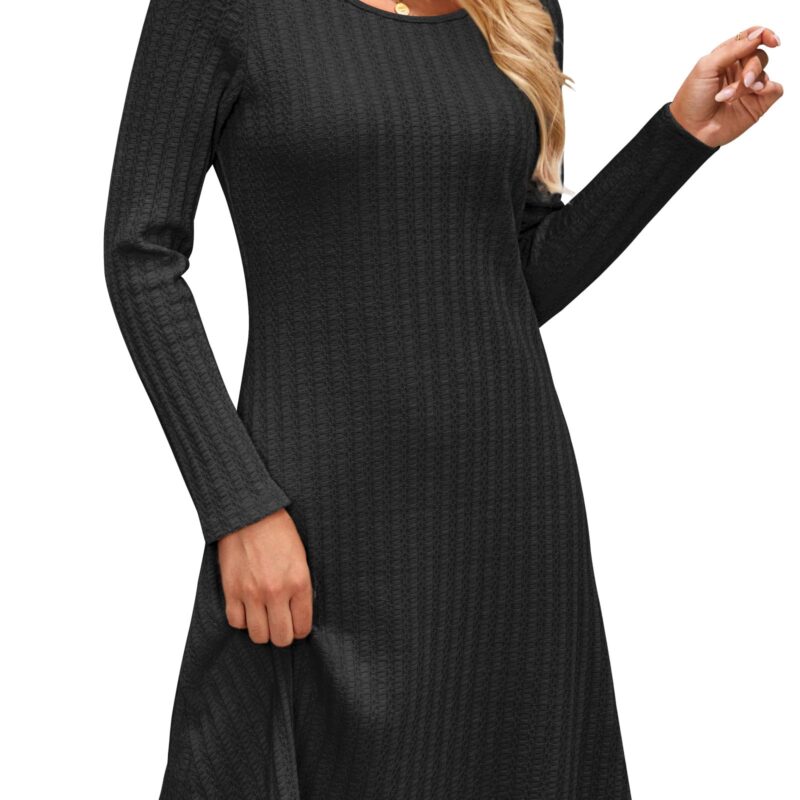 Rochie de maternitate, cu maneca lunga, festiva, de iarna, scurt, S, culoare negru